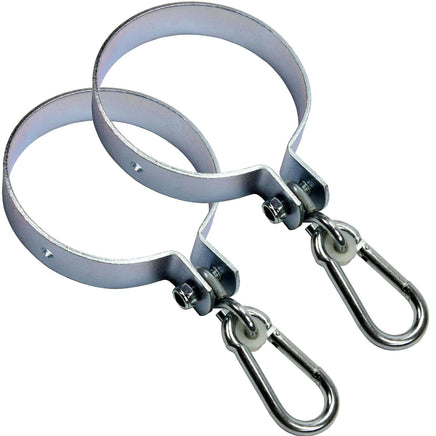 2er Set Schaukelschelle für Rundholz 140mm Ø mit Karabiner