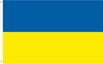 Flagge Ukraine in 150x90cm, Україна мир, Blau-Gelb