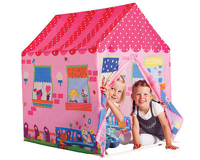 Kinderzelt Spielhaus "Sweet Home", in rosa, mädchenhaft gestaltet