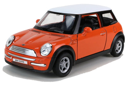 Welly Modellauto BMW Mini Cooper 11cm- orange