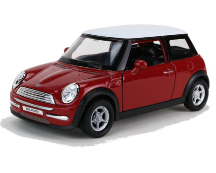Welly Modellauto BMW Mini Cooper 11cm- rot