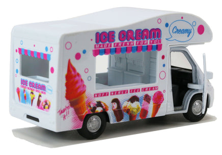 Modellauto Eiswagen 12cm Seitenansicht