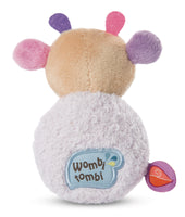 NICI Greifling mit Rassel Giraffe Sasuma 12cm Rückseite