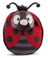 NICI Kindergartenrucksack  Marienkäfer  48215 in rot-schwarz mit Fühlern und gestreiften Bauch
