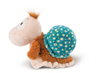 NICI Kuscheltier Schnecke 25cm blau  47945 Seitenansicht