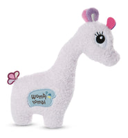 NICI Kuscheltier für Babys 2D Giraffe Sasuma weiß