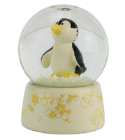 NICI  Schneekugel verschiedene Figuren 6cm, Variante:Pinguin-Ice Guys 33210, cremefarbene Halterung