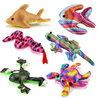 Sandtiere Handschmeichler in verschiedenen Varianten: Delfin, Fisch, Schlange, Eidechse, Frosch, Krabbe, 6er Sparset