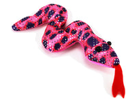 Sandtiere Handschmeichler, Variante: Schlange, pink-schwarz