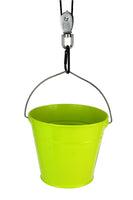 Spielturm Zubehör Flaschenzug-Set mit Eimer am Karabiner