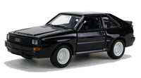 Welly Modellauto Audi Sport quattro- schwarz