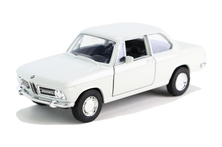 Welly Modellauto BMW 2002 ti  Oldtimer-weiß
