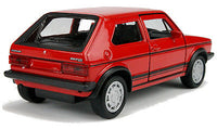 Welly Modellauto VW Golf I GTI (1er Golf) - 11cm- Rückansicht