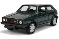 Welly Modellauto VW Golf I GTI (1er Golf) - 11cm- oliv grün