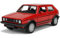 Welly Modellauto VW Golf I GTI (1er Golf) - 11cm- rot