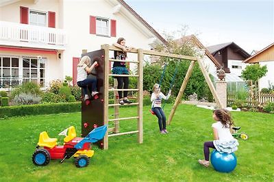 Spielturm mit Anbauschaukel