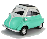 Welly Modellauto BMW Isetta 250 Oldtimer 9cm- türkis