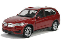 Welly Modellauto BMW X5  SUV metallic 12cm- rot