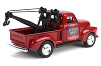 Welly Modelltruck 1953 Chevrolet Tow Truck Abschlepper 12cm- rot