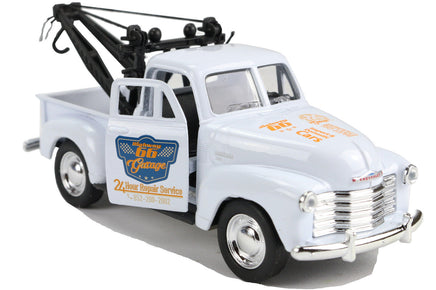 Welly Modelltruck 1953 Chevrolet Tow Truck Abschlepper 12cm- weiß