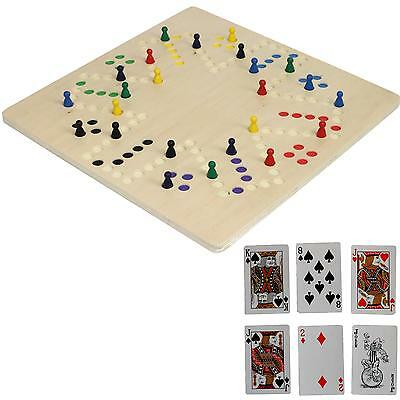 XXL Tock Brettspiel mit Spielbrett und Karten