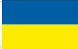 Ukraine Flagge Fahne 150x90cm große Flaggen Fahnen für Fahnenmast Україна мир
