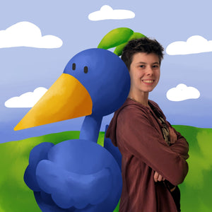 Vogel und Wurm: Wie ein frecher Federfreund zum Herzstück unseres Familienplaners wurde