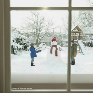 Kälte kein Problem – Winterabenteuer mit Kindern im eigenen Garten!