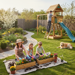 Aus dem Spielturm wird ein Abenteuerreich: Kreative DIY-Ideen, die Kinderaugen leuchten lassen