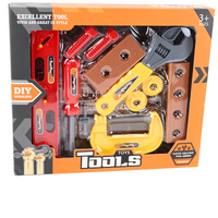 10-teiliges Spielzeug Werkzeug Set für Kinder bunt in Originalverpackung