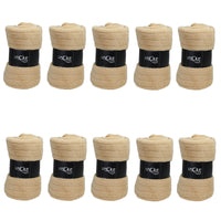 10 Stück Tagesdecken für Gastro Bedarf in Beige