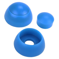 10er_Set_Bolzenkappen_fuer_Spielturm_Schraubenkappen_Schrauben_AbdeckkappenBlau, 1 mal zusammengebaut, 1 mal einzeln zur Veranschaulichung