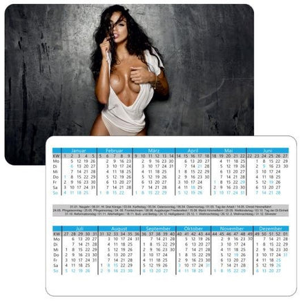10x Minikalender 2026 mit Motiv Sexy Girl