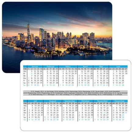10x Minikalender 2026 mit Motiv Skyline
