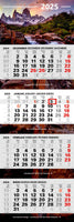 Kombi 4-Monatskalender 2025 Wandkalender