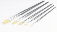 5 Stück Künstlerpinsel - Flachpinsel