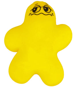 Anti- Stressball Männchen "Mr. Easy" in gelb, mit lustigem Gesicht