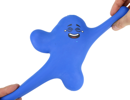 Anti Stress Quetsch Männchen in Blau