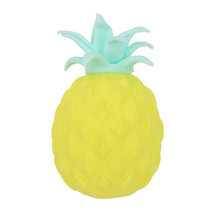 Anti Stress Knautschball Ananas in Gelb