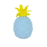 Anti Stress Knautschball Ananas in Hellblau