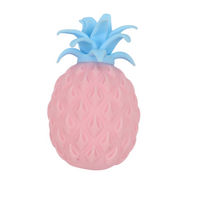 Anti Stress Knautschball Ananas in Rosa