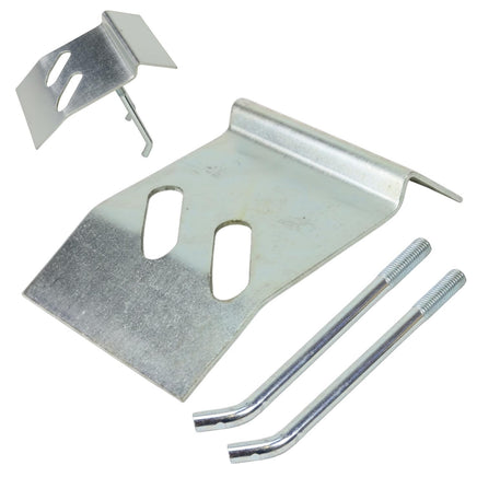 Auflaufstütze zum Einbetonieren mit 2 Metallankern