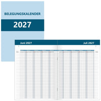 Belegungskalender 2027 für Vermieter als A4 Heft