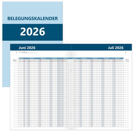 Belegungskalender für Vermieter 2026 A4