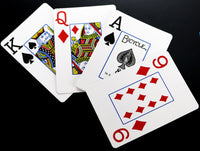 Bicycle Spielkarten mit 54 Blatt inkl. 2 Joker in Rot Jumbo