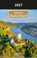 Bildkalender Reiselust Deutschland 2027 mit 12 verschiedenen Fotos