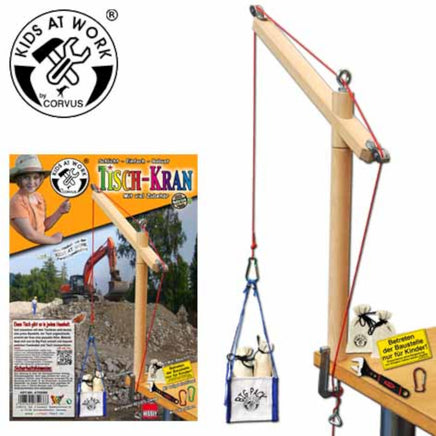 CORVUS Tischkran Bausatz mit Zwinge Big-Pack & Zubehör