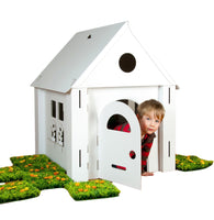 Calacasa Spielhaus aus Karton für Kinder