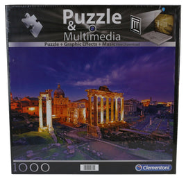 Clementoni Multimedia Puzzle 1000 Teile- Rom bei Nacht