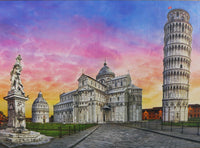Clementoni Puzzle Panorama "PISA" 1500 Teile, Detailbild